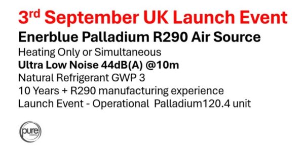 Enerblue palladium r290 air source event
